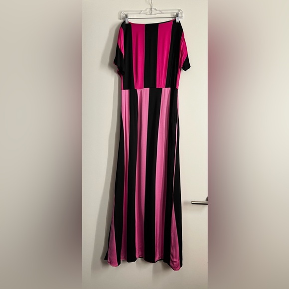 Christopher John Rogers x Target Maxi Dress blackpink striped - Picture 3 of 9